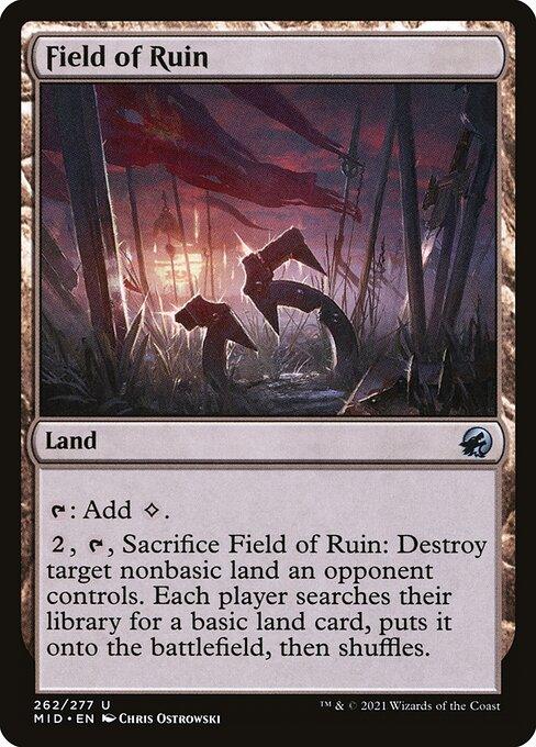 [Foil] MID 262 Field of Ruin U