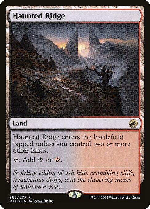 [Foil] MID 263 Haunted Ridge R