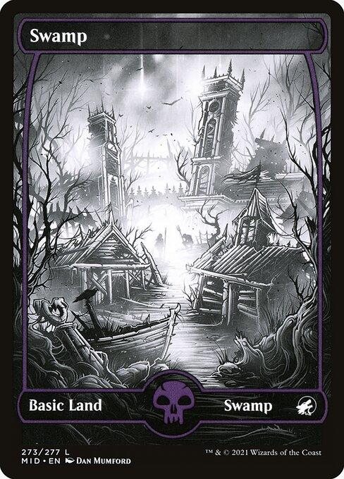 [Foil] MID 273 Swamp (273) L
