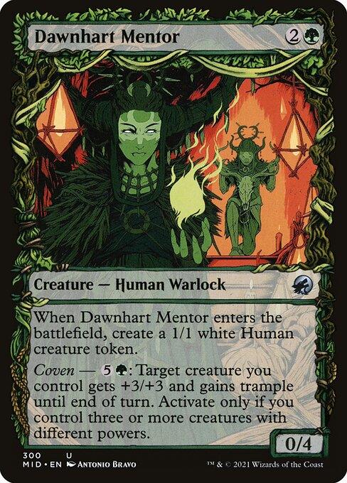 [Foil] MID 300 Dawnhart Mentor (Showcase) U