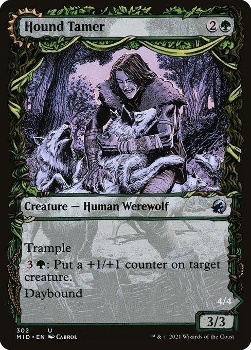 [Foil] MID 302 Hound Tamer (Showcase) U