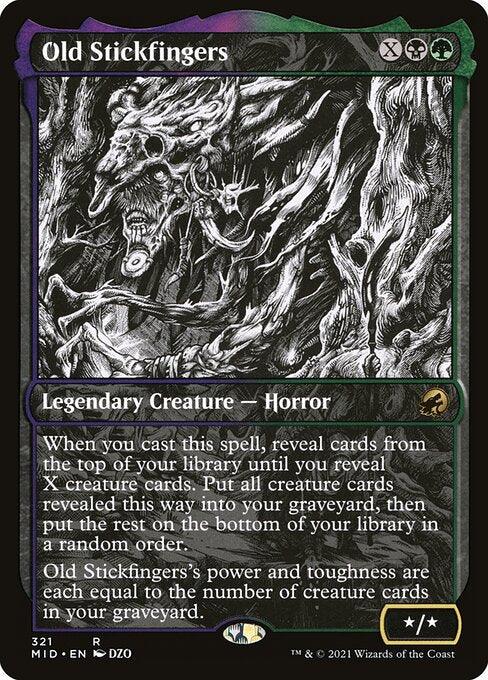 [Foil] MID 321 Old Stickfingers (Eternal Night) R