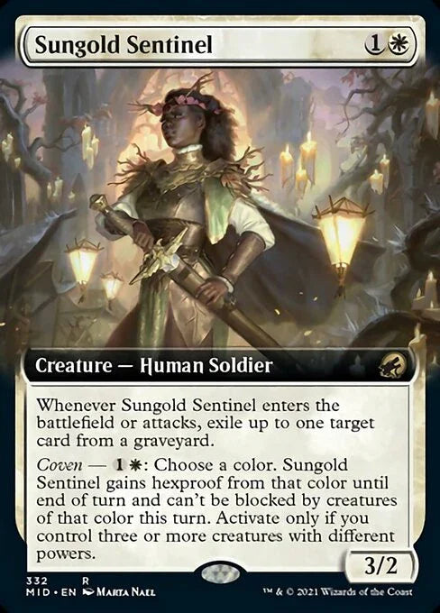 MID 332 Sungold Sentinel (Extended Art) R