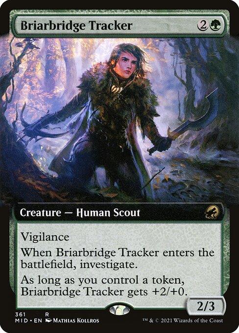 [Foil] MID 361 Briarbridge Tracker (Extended Art) R