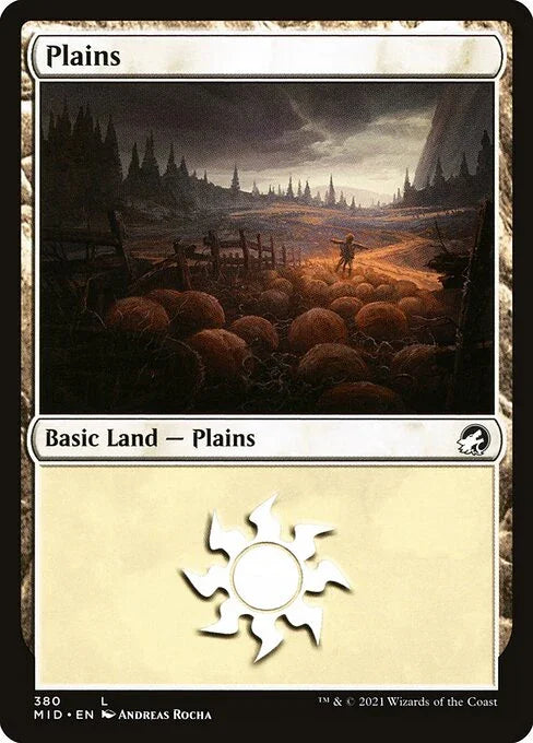 [Foil] MID 380 Plains (380) L
