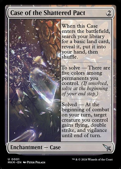 [Foil] MKM 001 Case of the Shattered Pact U