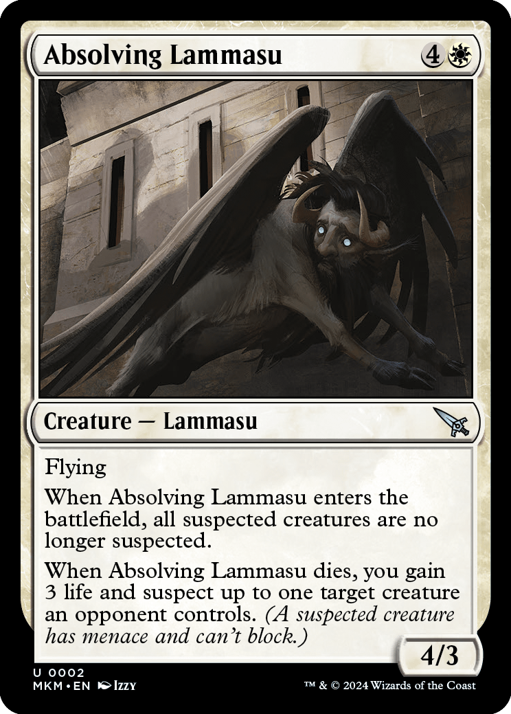 MKM 002 Absolving Lammasu U