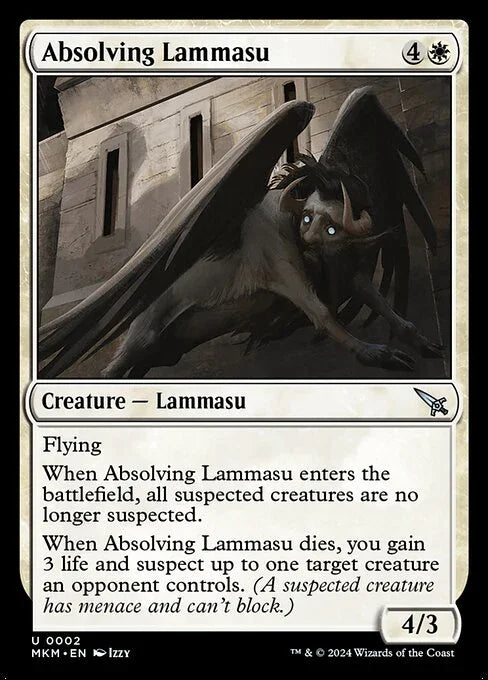 [Foil] MKM 002 Absolving Lammasu U