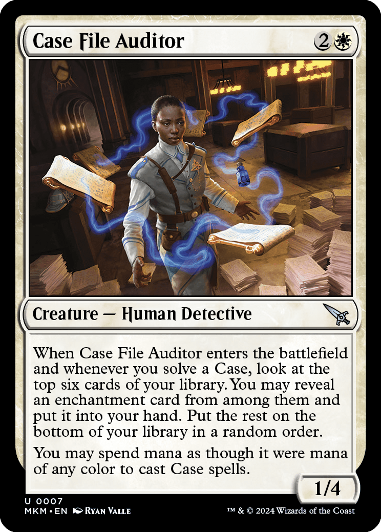 MKM 007 Case File Auditor U