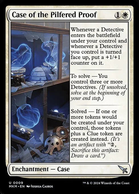 [Foil] MKM 009 Case of the Pilfered Proof U