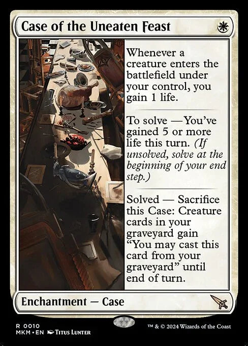 [Foil] MKM 010 Case of the Uneaten Feast R