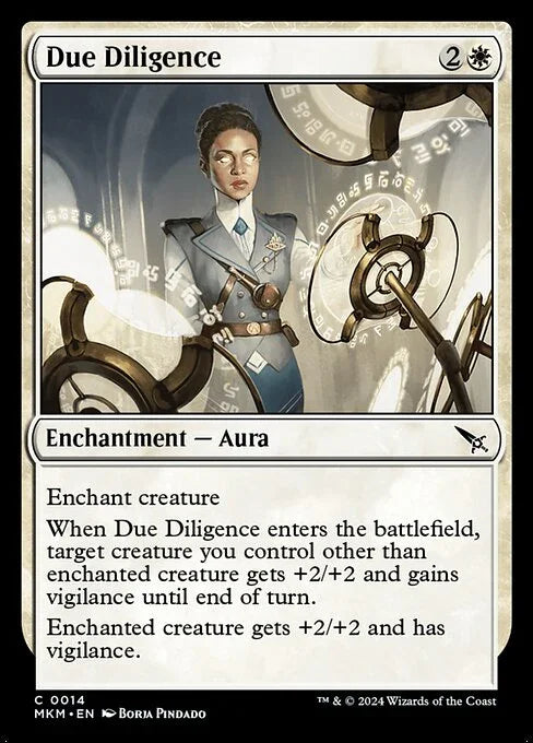 [Foil] MKM 014 Due Diligence C