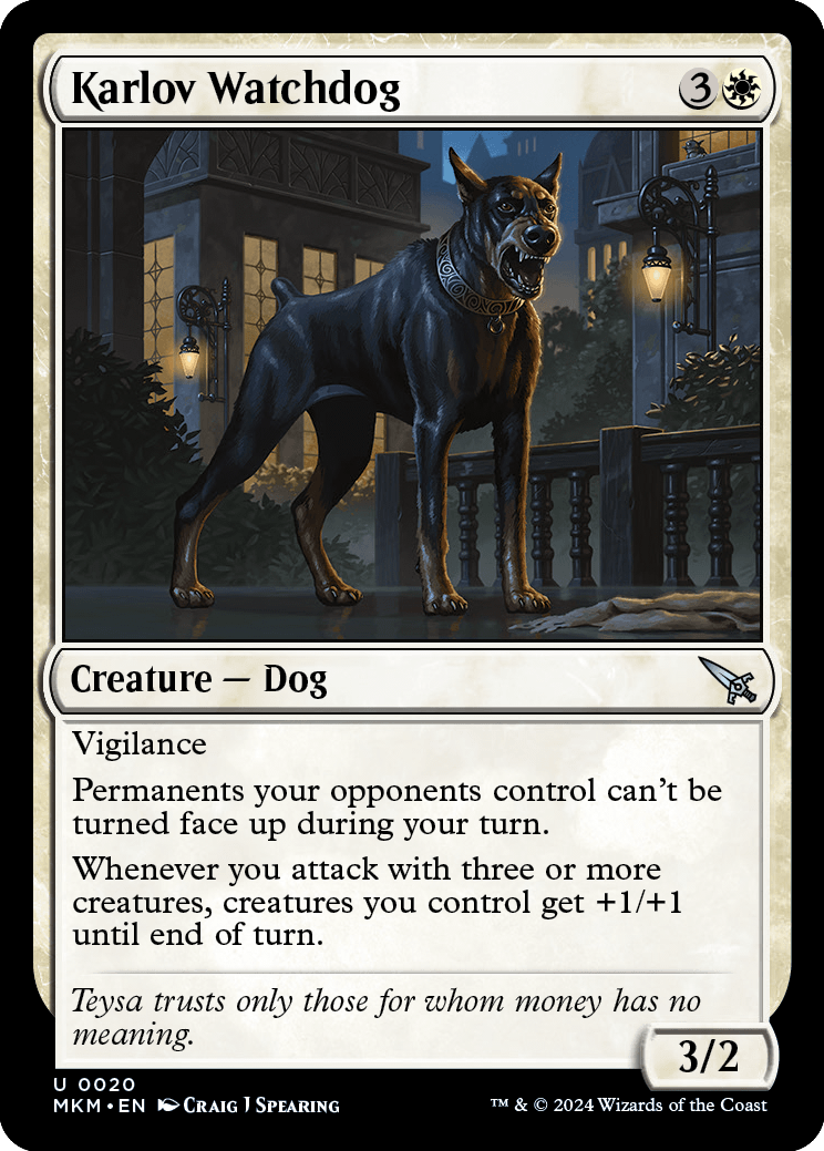 MKM 020 Karlov Watchdog U