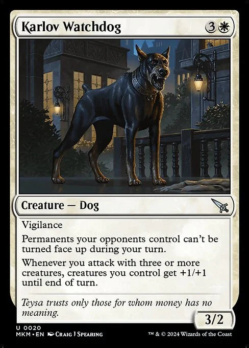 [Foil] MKM 020 Karlov Watchdog U