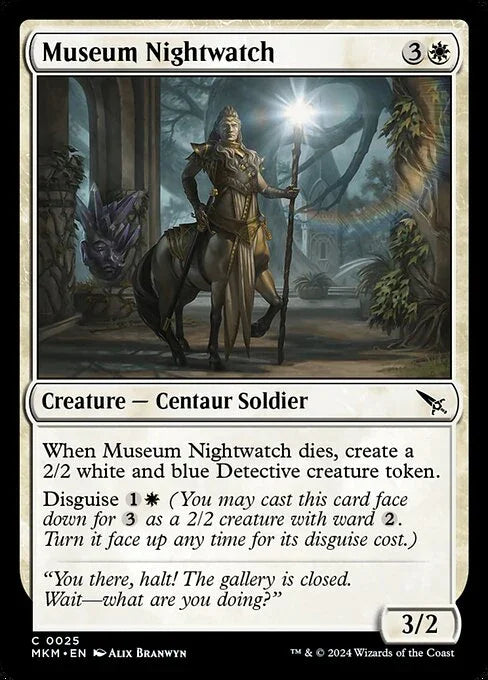 [Foil] MKM 025 Museum Nightwatch C