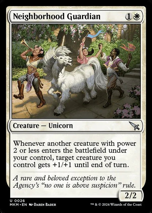 [Foil] MKM 026 Neighborhood Guardian U