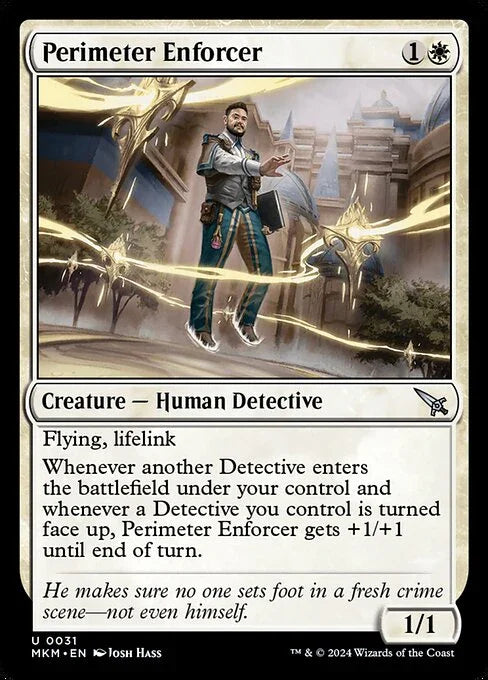 [Foil] MKM 031 Perimeter Enforcer U