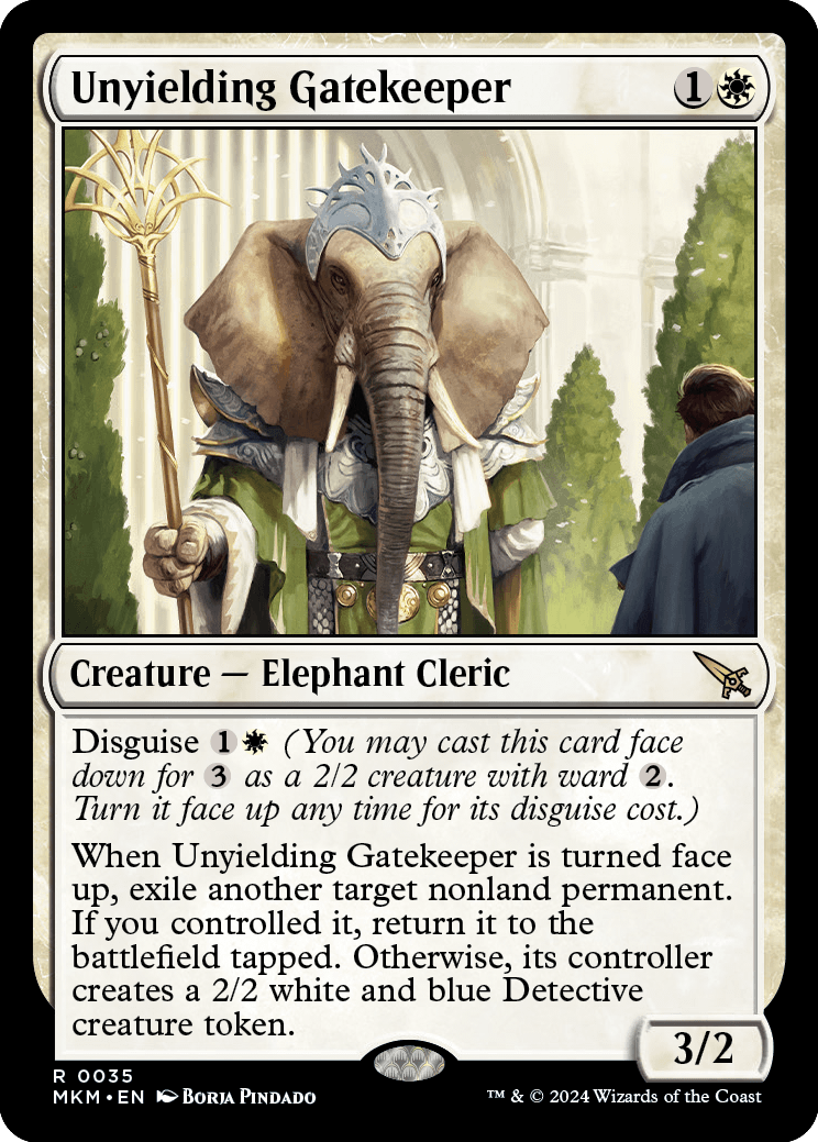 MKM 035 Unyielding Gatekeeper R