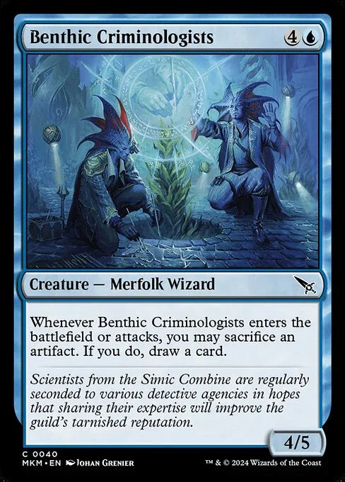 [Foil] MKM 040 Benthic Criminologists C