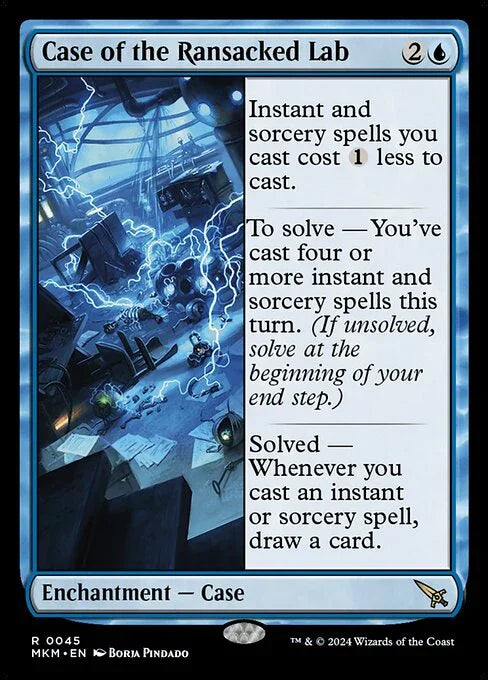 [Foil] MKM 045 Case of the Ransacked Lab R