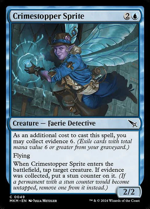 [Foil] MKM 049 Crimestopper Sprite C