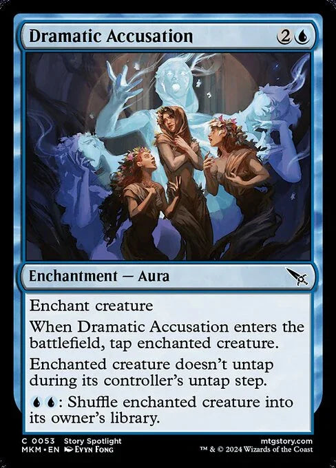 [Foil] MKM 053 Dramatic Accusation C