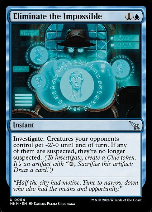 [Foil] MKM 054 Eliminate the Impossible U