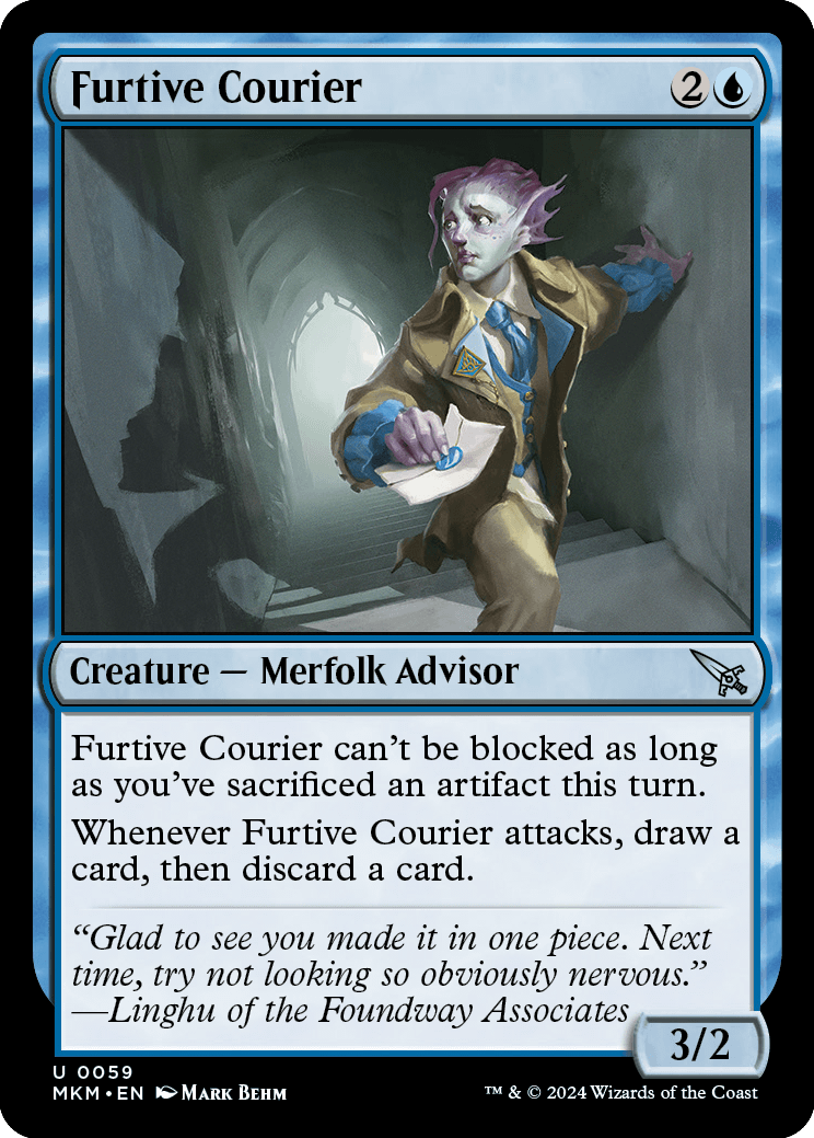 MKM 059 Furtive Courier U