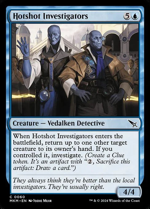 [Foil] MKM 060 Hotshot Investigators C
