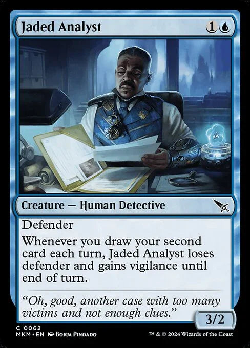[Foil] MKM 062 Jaded Analyst C