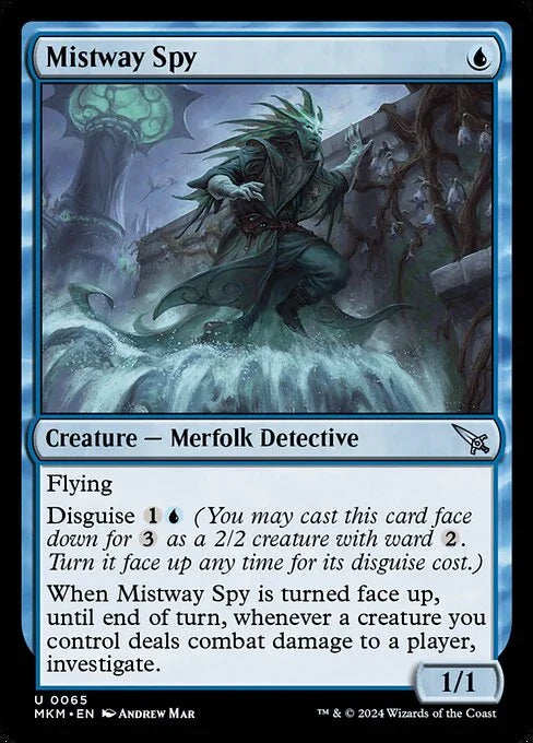 [Foil] MKM 065 Mistway Spy U