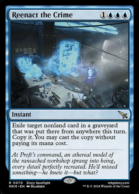 [Foil] MKM 070 Reenact the Crime R