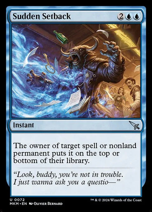 [Foil] MKM 072 Sudden Setback U
