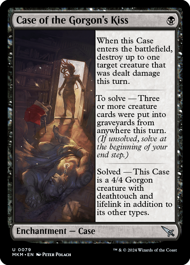 MKM 079 Case of the Gorgon's Kiss U