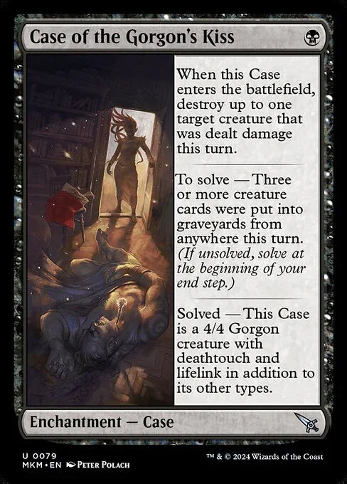 [Foil] MKM 079 Case of the Gorgon's Kiss U