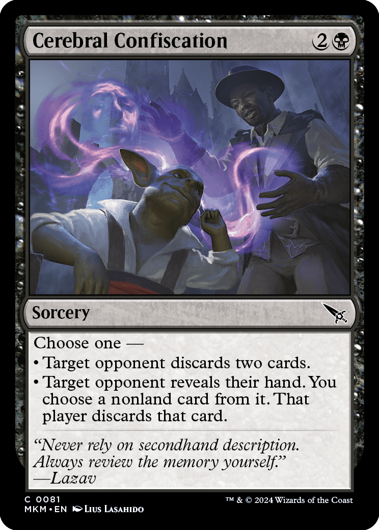 MKM 081 Cerebral Confiscation C