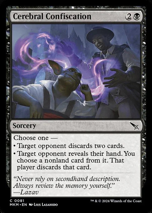 [Foil] MKM 081 Cerebral Confiscation C