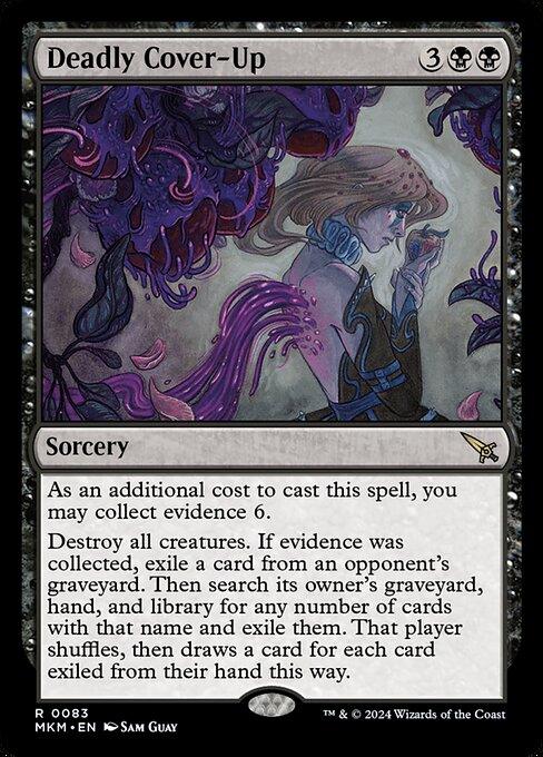 [Foil] MKM 083 Deadly Cover-Up R