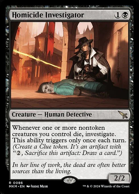 [Foil] MKM 086 Homicide Investigator R