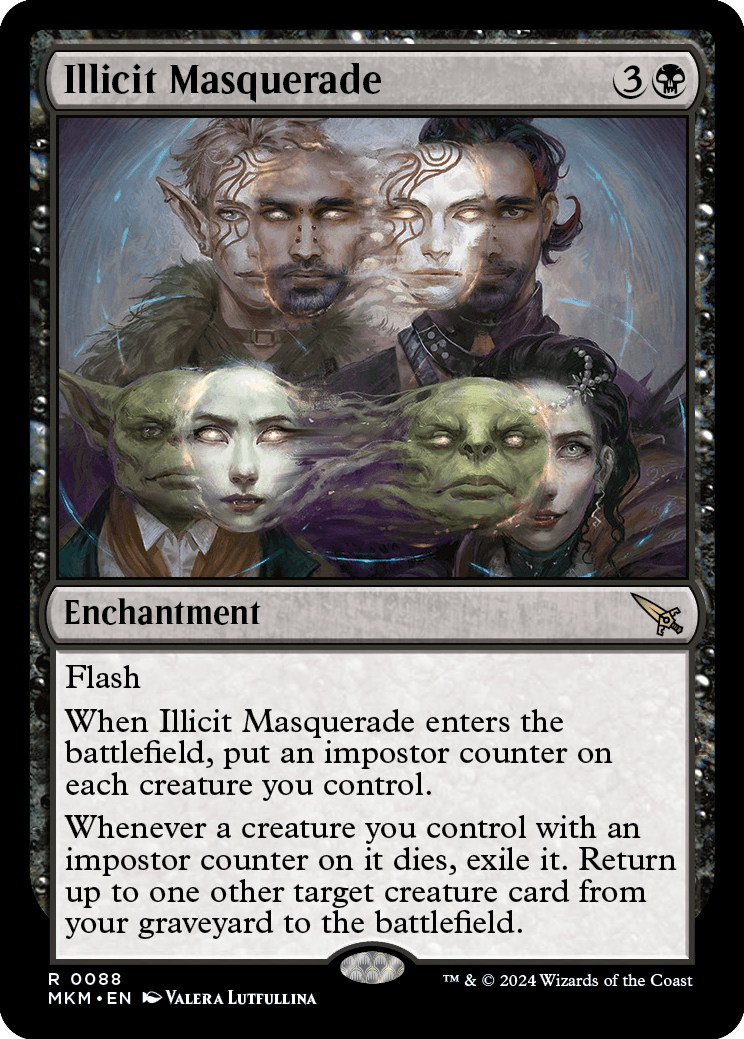 MKM 088 Illicit Masquerade R