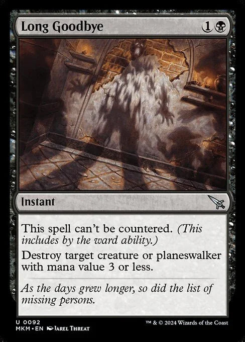 [Foil] MKM 092 Long Goodbye U