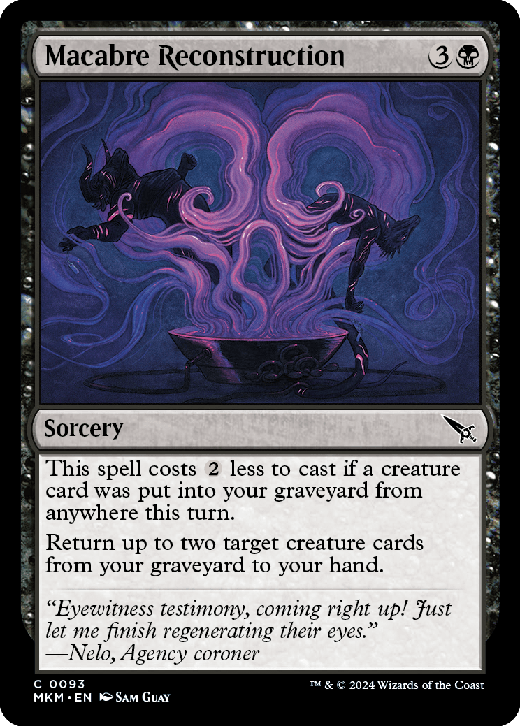 MKM 093 Macabre Reconstruction C