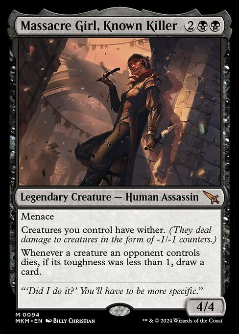 [Foil] MKM 094 Massacre Girl, Known Killer M