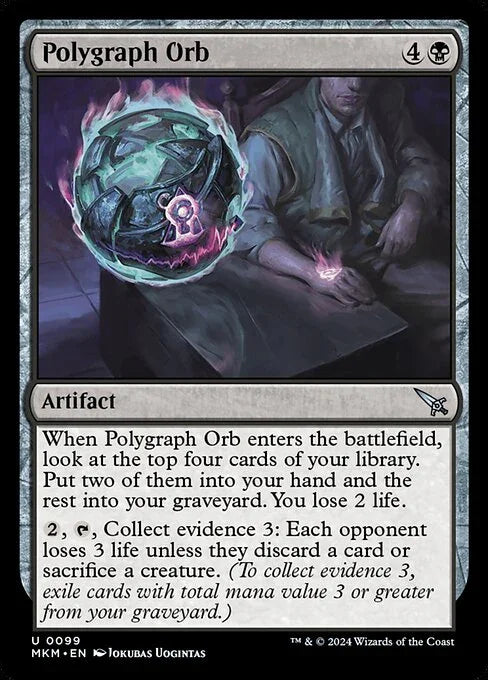 [Foil] MKM 099 Polygraph Orb U