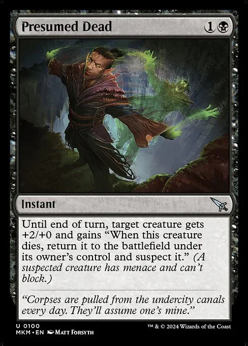 [Foil] MKM 100 Presumed Dead U
