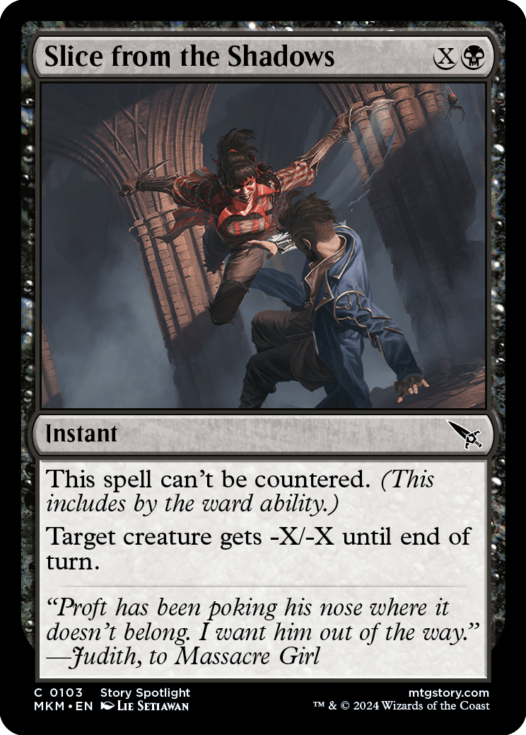 MKM 103 Slice from the Shadows C