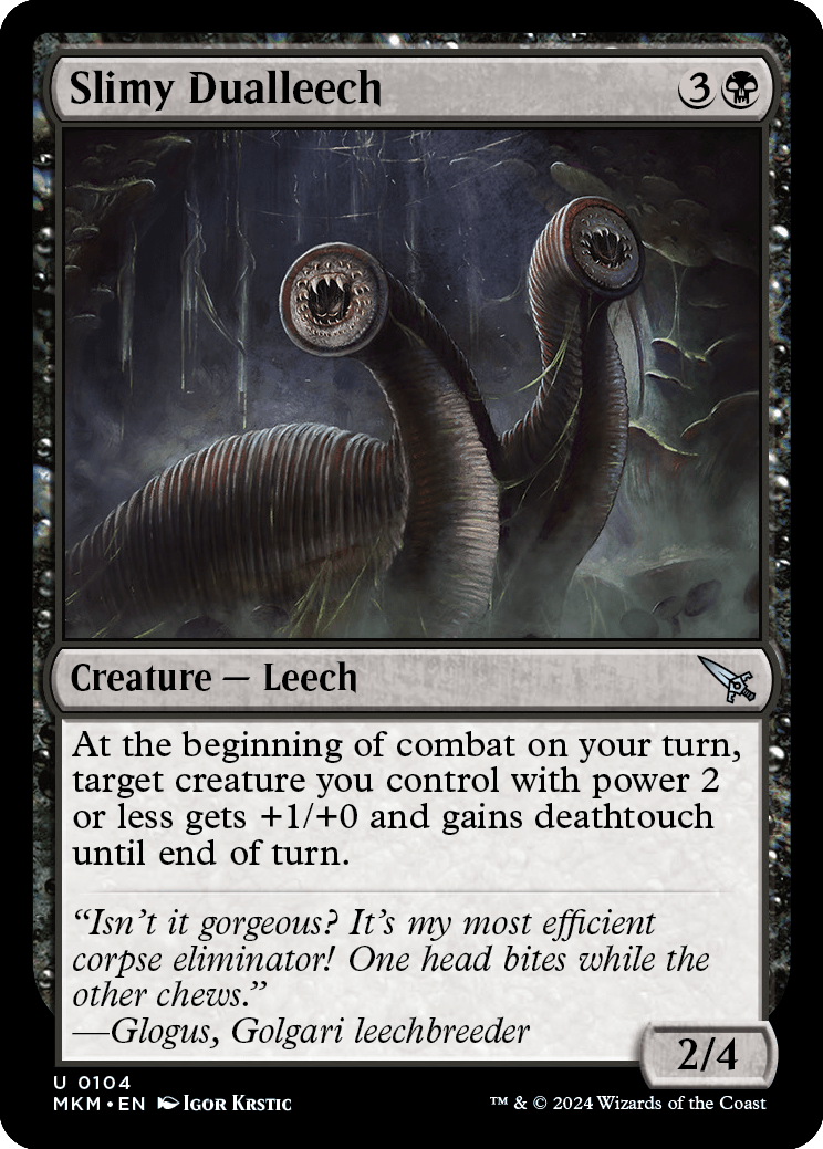 MKM 104 Slimy Dualleech U