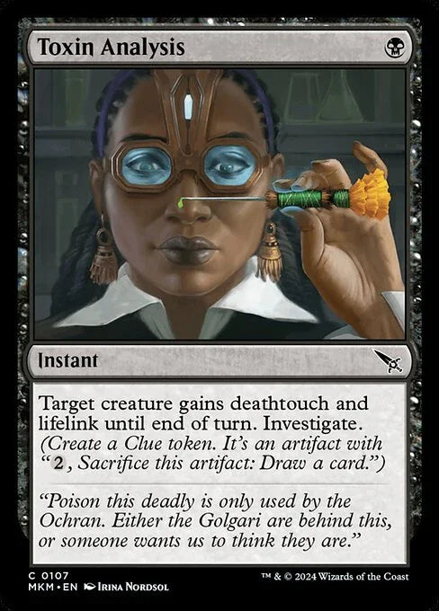 [Foil] MKM 107 Toxin Analysis C
