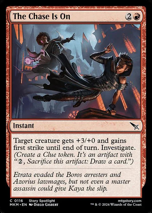 [Foil] MKM 116 The Chase Is On C