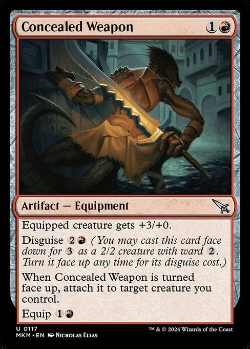 [Foil] MKM 117 Concealed Weapon U